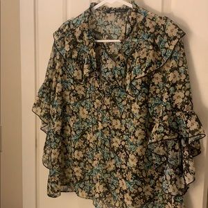Zara Flowy Top
